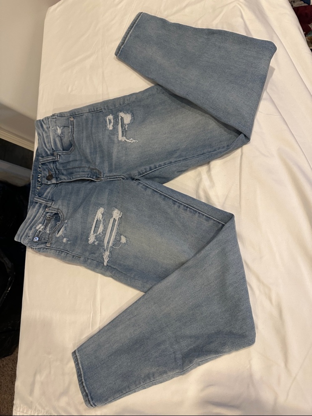 American Eagle Light Blue Stretch Denim Jeans